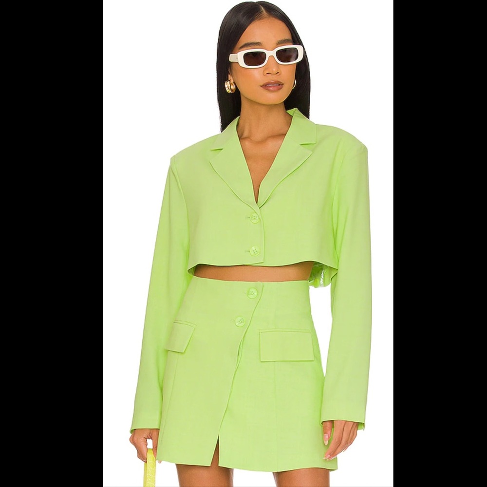 We Wore What Cropped blazer